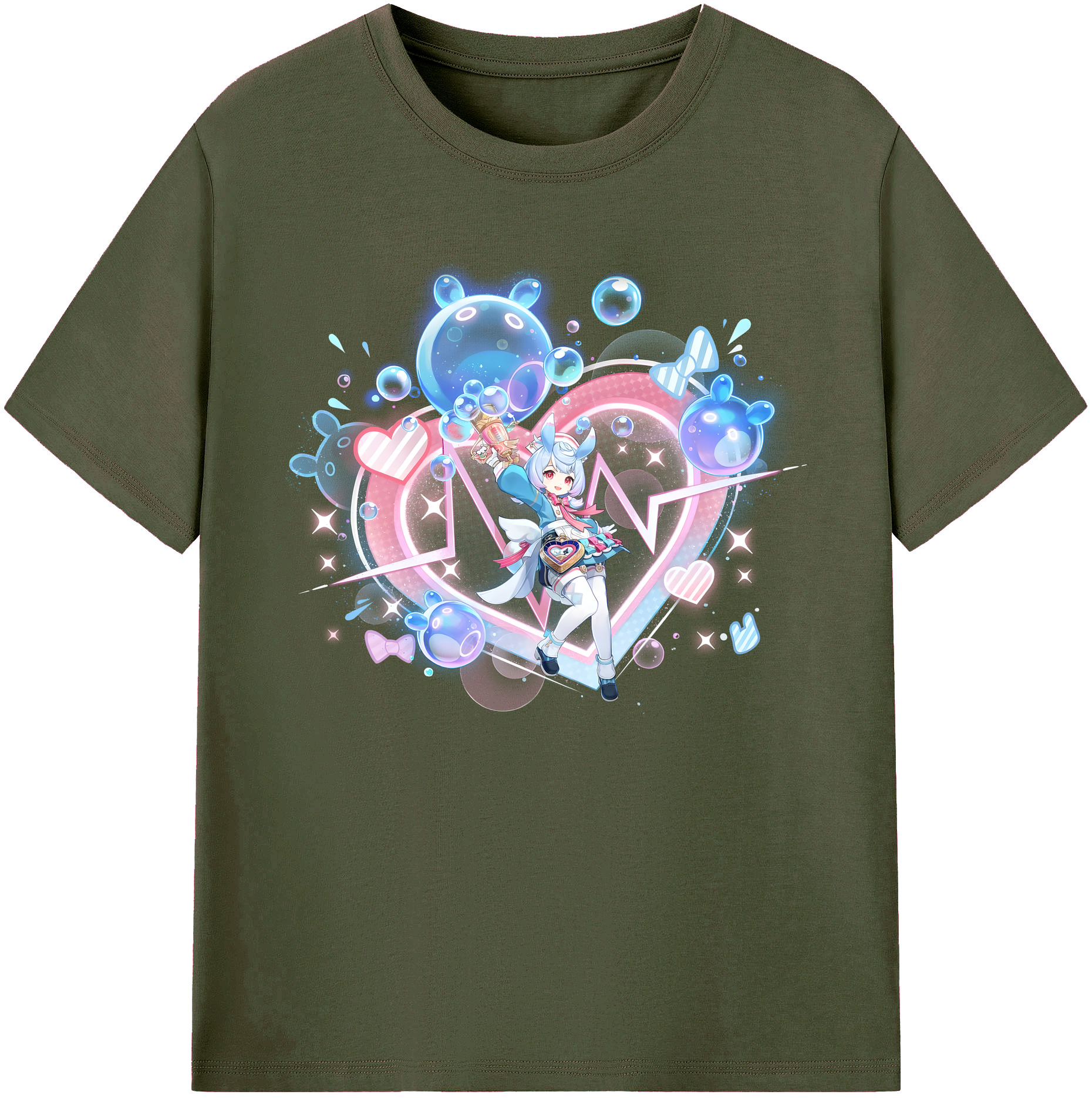 げんし神 シゲウィン genshin Shigewin 綿100％ メンズ半袖Tシャツ｜肌触りやわらか＆通気性